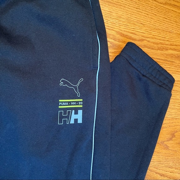 Puma x Helly Hansen Stretch Waist Joggers Black Mens Bottoms 598286 01 Size XL - Picture 3 of 7